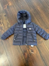 Baby Boys Navy Moncler Puffer