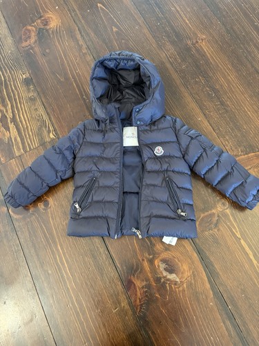 Baby boys navy moncler puffer - baby,
