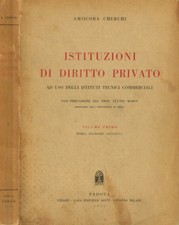 ISTITUZIONI DI DIRITTO PRIVATO