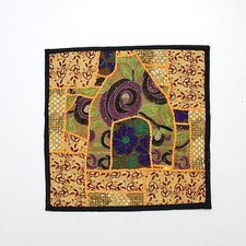 Copricuscino etnico tradizionale fatto a mano arredamento casa federe divano Zx