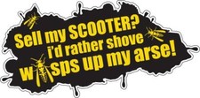 VENDI IL MIO SCOOTER? adesivo
