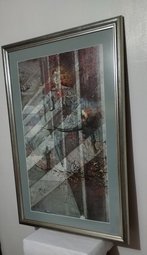 Salvador dali lithograph print - dali,