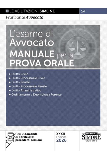 Esame avvocato manuale - di, avvocato.
