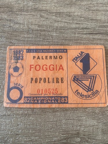 Palermo foggia 1982 - palermo-foggia, 1982/83
