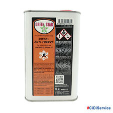 Green Star Diesel Additivo Diesel Anti-Freeze 1lt Antigelo Gasolio Professionale