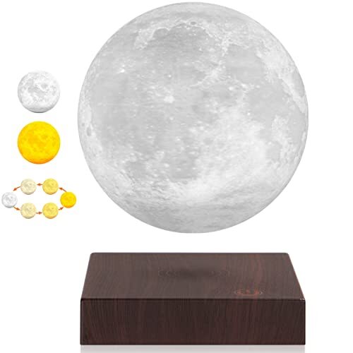 Lampada lunare levitazione - lampada, a