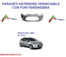 PARAURTI ANTERIORE ANT VERN CON FORI FENDINEBBIA PER FORD FIESTA 08>12 2008>2012