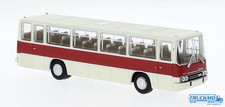 Bus Brekina Ikarus 255.71 bianco rosso 59660