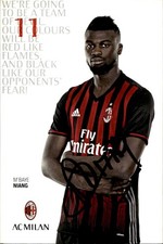 Signed Postcard Mbaye Niang