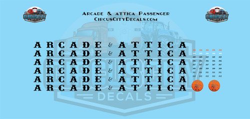 Set decalcomanie arcade - set,