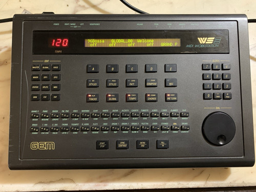 Vintage gem midi - gem, workstation