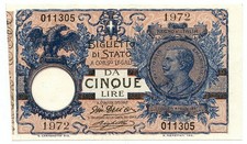 Lire biglietto stato - biglietto, di