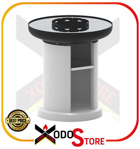 Barbecue rotondo legna - , carbone