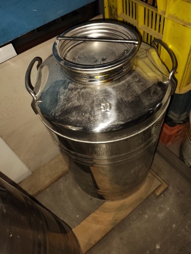 Fusto acciaio inox 50 - acciaio, da