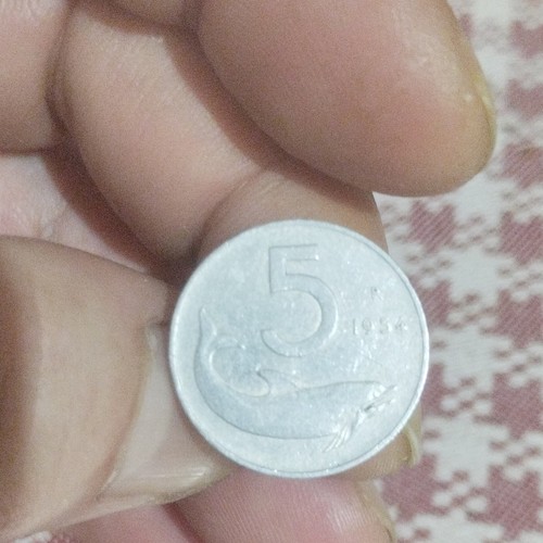Italia repubblica lire - 5,