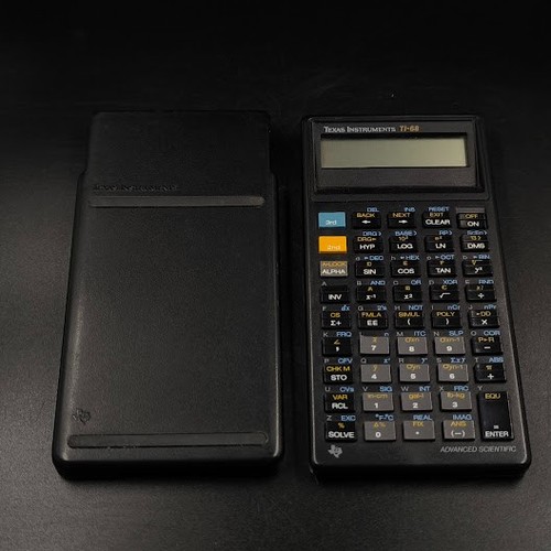 Texas instruments 68 - instruments, ti-68