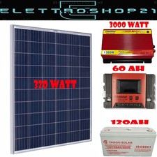 KIT Fotovoltaico 1/2/3kw