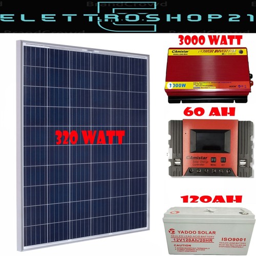 Kit fotovoltaico 3kw - fotovoltaico, 1/2/3kw