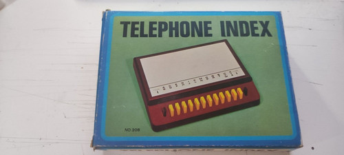 Rubrica telefonica vintage