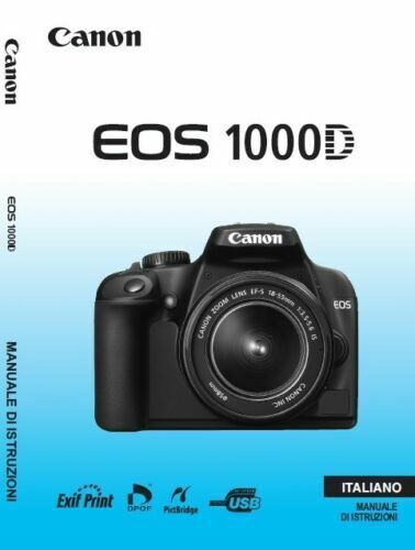 Per canon eos 1000d manuale - per,
