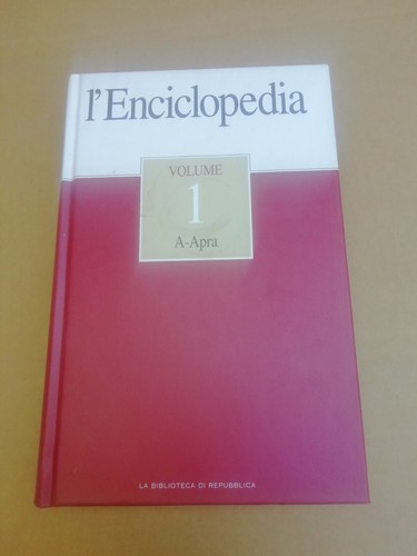 Enciclopedia vol a - l'enciclopedia, 1: