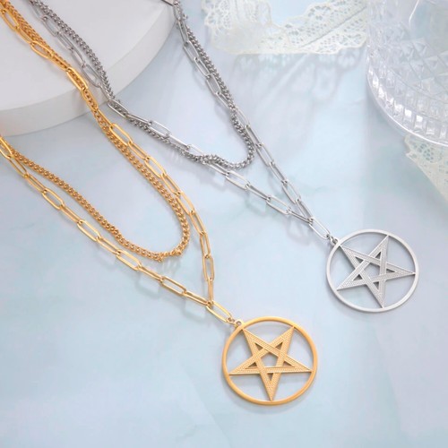 Collana doppio catena - collana,