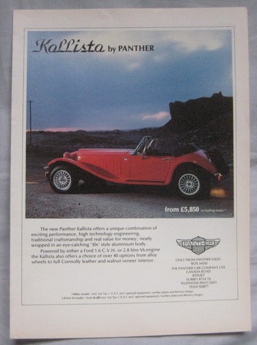 1983 panther kallista original - 1983,