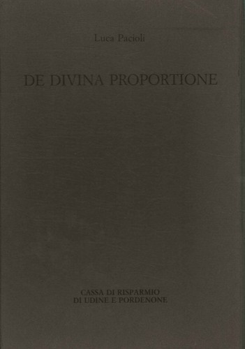 Divina proportione volume - de, (volume