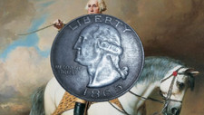 1865 ONE DOLLAR COPY MORGAN E