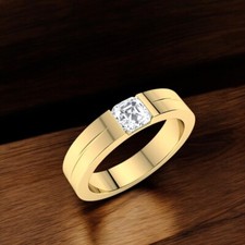Anello da uomo in oro giallo