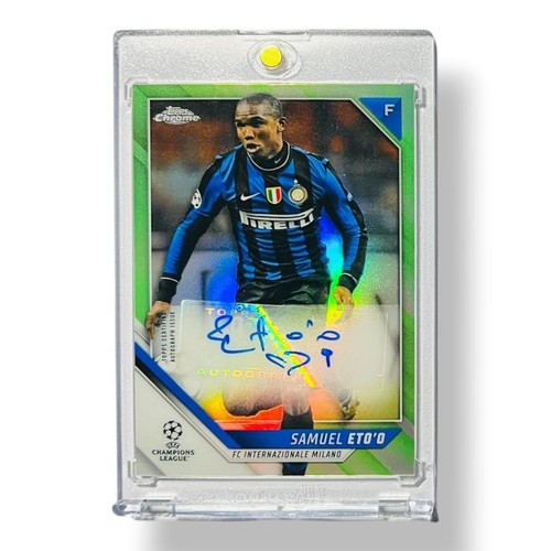 Autografo samuel eto 99 - autografo,