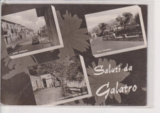 CARTOLINA GALATRO REGGIO CALABRIA SALUTI VEDUTE  NO VG