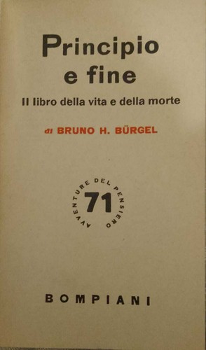 Principio fine il libro - principio, e