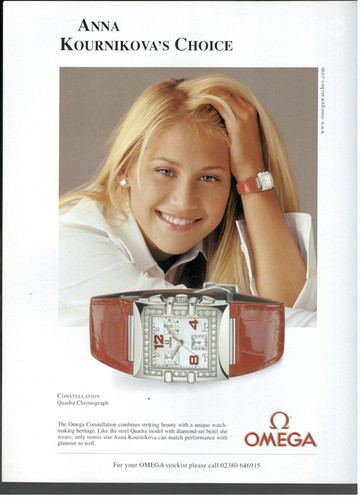 Omega anna kournikova - omega,