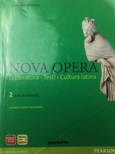 Nova Opera 2 l’età di Augusto Letteratura Testi Cultura Latina Pearson