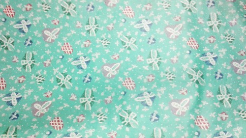 Tessuto cotone cerato vintage