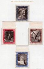 SAN MARINO 1965 - Serie "Dante Alighieri" - nuovi (Sassone 700/703) MNH **