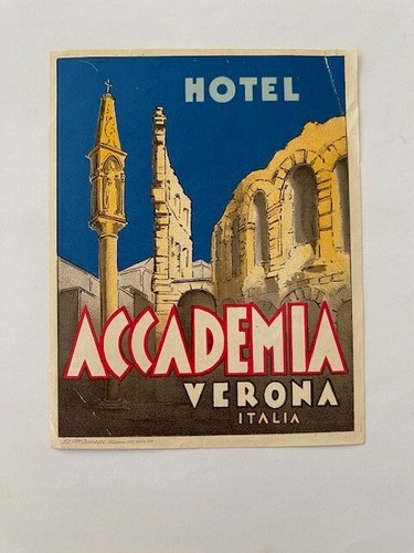 M012 etichette hotel accademia - etichette,