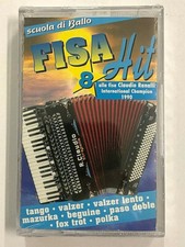 CLAUDIO RANALLI - SCUOLA DI BALLO FISA HIT 8 - MC MUSICASSETTA NUOVA SIGILLATA  