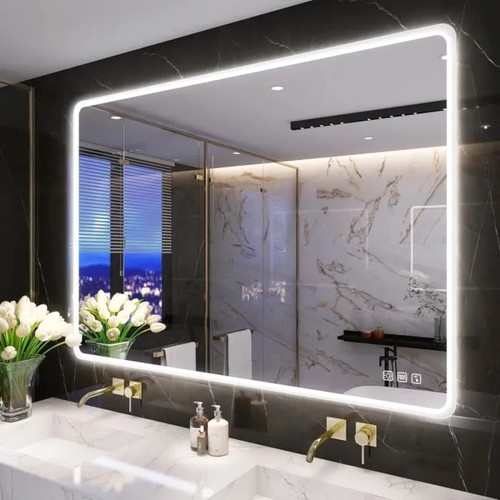 Specchio bagno led 100x70 - specchio,