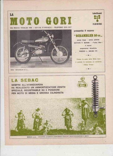 Advertising pubblicità moto - pubblicità,