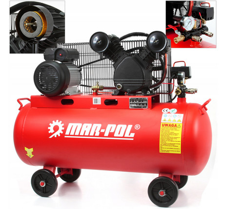 Marpol compressore aria 100l - marpol,