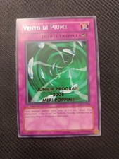 Vento di piume DP1-IT029 Yu-Gi-Ho Double Stamped front & back  Yugiho