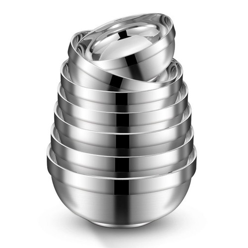 Ciotole acciaio inox con - ciotole,