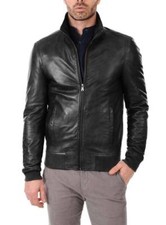 Giacca uomo vera pelle bomber