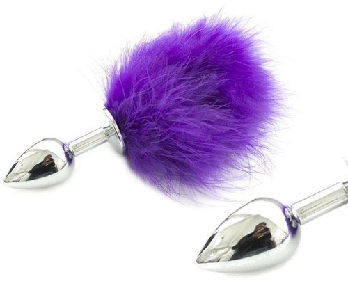 Plug anale con - anale, viola