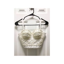 Pearl Bustier Bra Corset