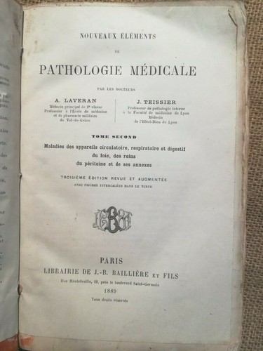 1889 medicina nuovi - 1889, medicina: