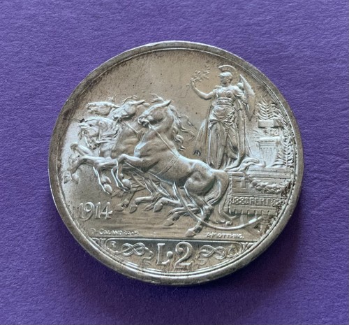 Italia regno lire - italia, 1914