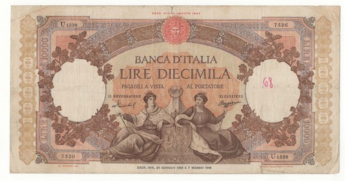10000 lire repubbliche - 10000,